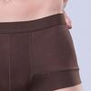 Maiyifu-GJ Men's Ice Silk Four-Corner Cut Underwear Athletic Quick-Dry Boxer Briefs Workout Breathable Trunks (Coffee 5PC,Large) view 3