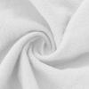 Women's Cotton Linen Two Piece Work Suits Summer Ladies Oversized Tops and Pants Sets Dressy Casual Solid Outfits White view 2