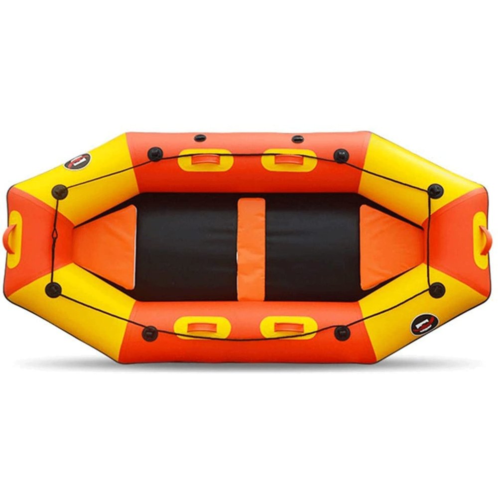 OLOTU Touring Kayak Inflatable Boat Three Layers Sandwich Professional Drift Boat Thickened Inflatable Kayak Hard Bottom Water Raft Thicken