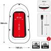 OLOTU Touring Kayak Outdoor Inflatable Kayak Drift Boat Inflatable Boat Adult Adventure Canoe PVC Widened Thickened Material with Aluminum Paddle Thicken view 2