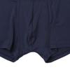 Men's Modal Low Waist Underwear Solid Color Stretch Trunks Breathable Comfortable Boxer Shorts (Blue 3PC,Medium) view 2