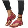 Ladmiple Beach Sandals For Women Dressy Summer Women Flip Flops Sandals Summer Casual Wedge with Arch Support Comfortable Platform Shoes Flower Thong Sandals for Women view 1
