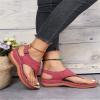 Ladmiple Beach Sandals For Women Dressy Summer Women Flip Flops Sandals Summer Casual Wedge with Arch Support Comfortable Platform Shoes Flower Thong Sandals for Women view 3