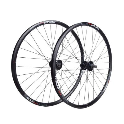 ZECHAO 20/26 inch Bike Wheel Set,Double-Walled Aluminum Alloy disc Brake Quick-Release Bike Rim 7 8 9 Speed Cassette 32 Holes Wheelset (Color : 26inch)