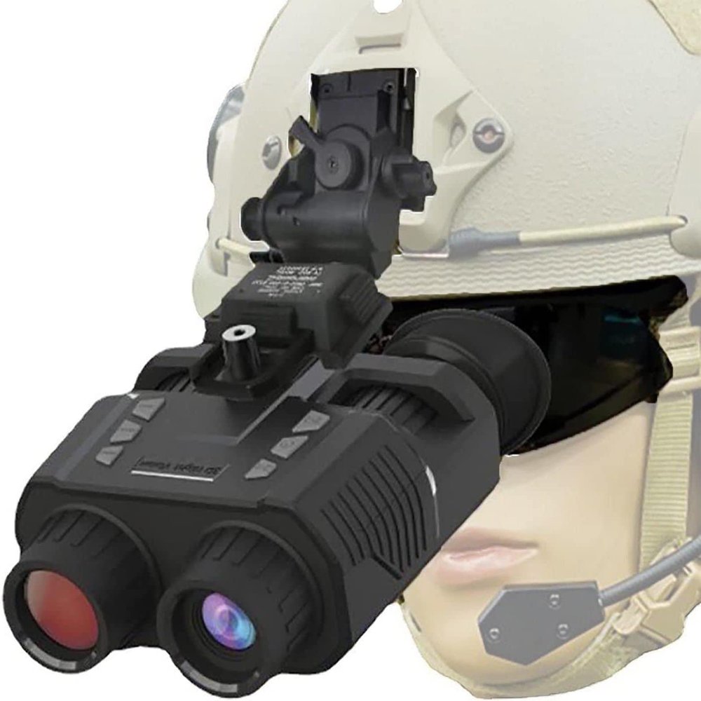 GEHPYYDS Night Vision Binoculars-Digital Night Vision Device, Helmet Night Vision Goggles, 3M Hd Sensor (1080p) - Video/Audio Recording - USB Chargeable - for Hunting Surveillance