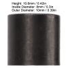 NDNCZDHC 40pcs Skateboard Longboard Bearing Spacers Skateboard Hardware Accessory for Longboards Skateboards Repair Rebuilding(Black) view 3
