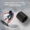 NDNCZDHC 40pcs Skateboard Longboard Bearing Spacers Skateboard Hardware Accessory for Longboards Skateboards Repair Rebuilding(Black) view 4