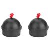 No Slip cues Tip Chalk Billiard Pool cues Chalk Holder with Cord for Snooker Pool, 2Pcs Pool Chalk Holder with Cord, Pool Chalk Holder Pool Chalk Holder(Black)