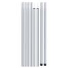 NDNCZDHC Tent Support Rod, 8PCS Portable Steel Corrosion Resistant Folding Adjustable Awning Rod, Outdoor Sandbeach Tent Support Pole Accessory(1.8M) view 1