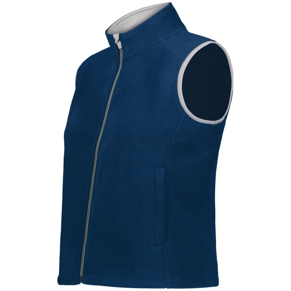 Augusta Sportswear Ladies Chill Fleece Vest 2.0 Navy XS