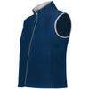 Augusta Sportswear Ladies Chill Fleece Vest 2.0 Navy XS view 1