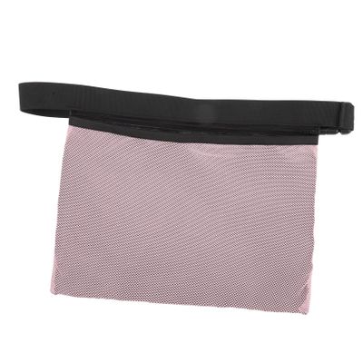 Abaodam Convenient Tennis Ball Holder Bag Mesh Waist Pack Storage for Balls Daily Sports Supplies