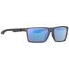 Leupold DeSoto Performance Eyewear with Dark Gray Frames and Blue Mirror Lense view 1