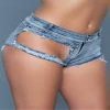J28 All Eyes on Me Shorts Blue