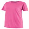 Mizuno Women's Standard Infinity Training Short Sleeve Tee, Festival Fuchsia view 1