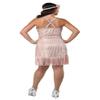 Flapper Bees Kness 1920's Womens Costume Large size 10-12 view 2