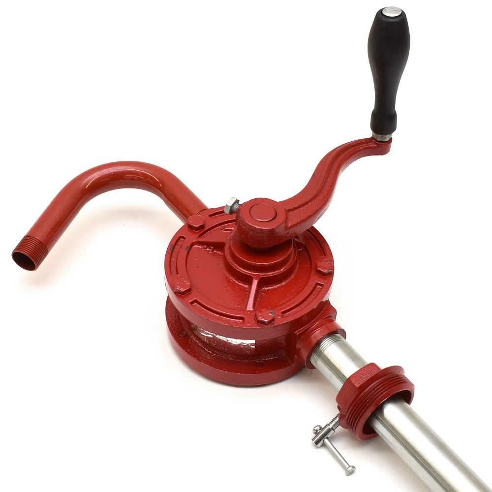 Moeller Marine Boat Manual Rotary Pump 730090 | Red Cast Iron