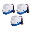 Bomba de agua de diafragma autocebante 3X Automatic Submersible Boat Bilge Water Pump 12V Auto with Float Switch Outlet view 1