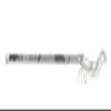 STX Lacrosse Women's Crux 400 Complete Stick with Crux Mesh 2 Pocket, White view 2