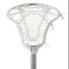 STX Lacrosse Women's Crux 400 Complete Stick with Crux Mesh 2 Pocket, White view 4