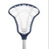 STX Lacrosse Women's Crux 400 Complete Stick with Crux Mesh 2 Pocket, Navy view 4