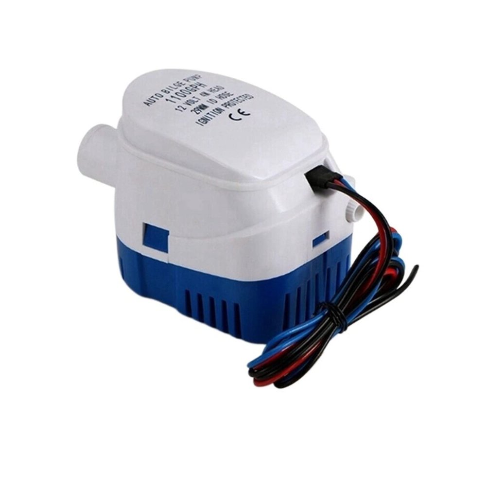 Bomba de agua de diafragma autocebante 12V 3X Automatic Submersible Boat Bilge Water Pump Auto with Float Switch Outlet