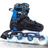 Inline Skates for Kids Adjustable Fun Illuminating Skates Girls Boys Ages 8-12 Patines para Nios Nias Outdoor view 1
