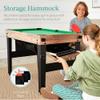 Best Choice Products 13-in-1 Combo Game Table Set w/Ping Pong, Foosball, Basketball, Air Hockey, Sling Puck, Archery, Shuffleboard - Natural view 3