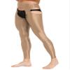Zaldita Men's Compression Pants Transparent Sports Yoga Leggings Workout Tights Sheer Hot Pants Coffee One Size view 4