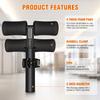 AmazeFan Tib Bar, Tibialis Trainer Leg Workout, Knees Over Toes Tibia Dorsi Calf Machine for Strength Training Calves/Shins/Ankles and Ripping Lower Leg Muscles, Fit 2" Weight Plates and All Shoe Size view 2