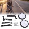 Adjustable Training Wheels for Kids 3-6 Years, 18-24 Inch, Black, Suitable for 80-120cm Height, Durable and Easy to Use view 2