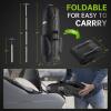 APTY Padded Golf Club Travel Bag with Adjustable Support Rod, Golf Luggage Case Cover with Wheels for Airline - Waterproof Coating Layer, 1680D Wear-Resistant Oxford view 2