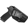 Amberide Sig P365 XMacro IWB Holster, Kydex-Boltaron Inside Waistband Fit P365 XMacro 9mm, Quick Draw, Secure Retention, 030 Cant view 1