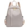 Mn&Sue Women Backpack Purse Waterproof Nylon Rucksack Lightweight Casual Fashion Shoulder Bags for Travel Work College Daypack (Grey) view 1