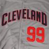 YIMCANLI Men's Ricky Vaughn #99 Movie Baseball Jersey Stitched 90s Hip Hop Jerseys Shirts (Gray,XX-Large) view 4