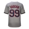 YIMCANLI Men's Ricky Vaughn #99 Movie Baseball Jersey Stitched 90s Hip Hop Jerseys Shirts (Gray,3X-Large) view 3