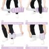 Adjustable Ankle Weights for Women Men 1-12 LBS 1 Pair Wrist Leg Arm Weights with Removable Weight, Strength Training Weight for Jogging, Walking, Running, Fitness, Gym Workout, Purple view 4