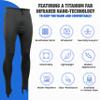 Sharkskin Titanium 2 Chillproof Long Pants (Female), US 14 Black view 2