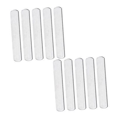 BESPORTBLE 10pcs Weight Vest Steel Plates for Enhanced Fitness Training Workout Weights for Running Walking Jogging and Climbing Activities