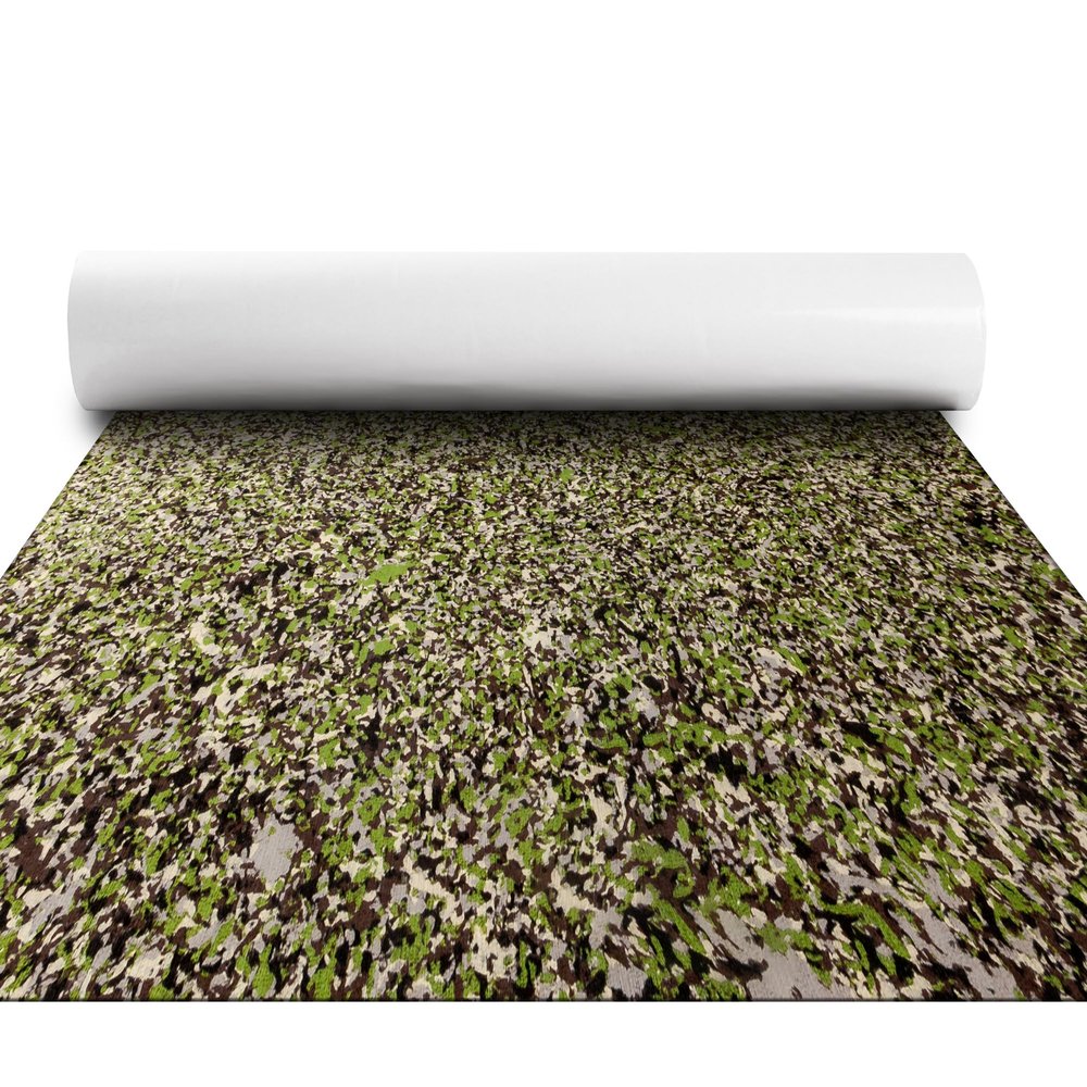 FOCEAN Boat Flooring EVA Foam Boat Decking Marine Flooring Brushed Texture Marine Mats for Boats Yacht Kayak RV 94.5"x47.2", Jungle Camo