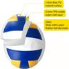 YUEWO Outdoor Portable Volleyball Net Set System, PU Volleyball with Carry Bag for Backyard and Beach, Professional Height Adjustable Steel Poles view 4