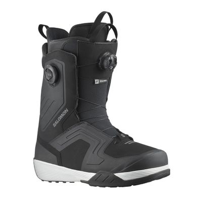 Salomon Dialogue Dual Boa Wide Black 29.5 Snowboard Boots Men's 2024