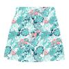 Sxiwei Kids Girls Summer Beach Pool Swimwear Skirts High Waist Swimming Bathing Suit Bottoms Green Palm Leaf 16 Years view 2
