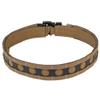 JFFCESTORE Lightweight Tactical Belts for Men Quick Release Buckle Battle Molle Outer Belt with Inner Belt (Khaki) view 2
