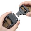 JFFCESTORE Lightweight Tactical Belts for Men Quick Release Buckle Battle Molle Outer Belt with Inner Belt (Khaki) view 4