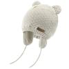 BAVST Baby Beanie Hat for Winter with Earfalp Cute Bear Kids Toddler Girls Boys Warm Knit Cap 0-2Years view 1