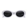 FEISEDY Sunglasses Womens, Retro Oval Cateye Sun Glasses Men, Small 90s Style B4128 view 4