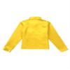 Yruioon Kids Boys Sparkle Sequins Long Sleeve Button Down Shirt Latin Jazz Dance Stage Performance Costume Gold 8-10 Years view 4