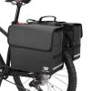 BAIGIO Bike Double Pannier Bags Waterproof Bicycle Rear Seat Panniers Pack with Reflective Stripe