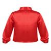 Yruioon Kids Boys Sparkle Sequins Long Sleeve Button Down Shirt Latin Jazz Dance Stage Performance Costume Red 7-8 Years view 4